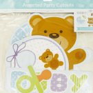 Blue Baby Shower Party Cutouts