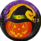 Pumpkin Haunt Halloween Party Plates