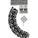 Ever After Cupcake Wraps & Toppers Set