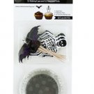 Halloween Baking Cups with Bat & Skeleton Picks
