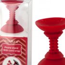 Silicone Phone Stand with Cord Wrap