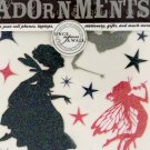 Glitter Fairies Craft Adornment Stickers