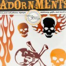 Skulls & Fire Craft Adornment Stickers
