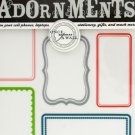 Blank Labels Craft Adornment Stickers