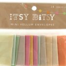 Itsy Bitsy Mini Vellum Envelopes