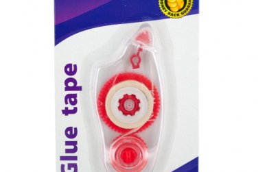 Glue Tape in Clear Dispenser