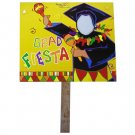 grad fiesta two sided yard sign