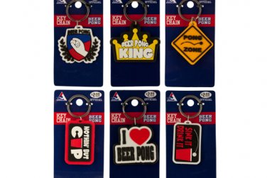 Beer Pong Keychain
