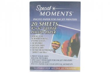 20 sheets photo paper