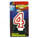 Numerical Birthday Candle