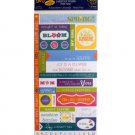 Celebrate Spring Cardstock Stickers with Glitter Accents
