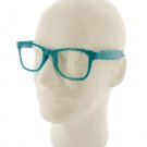 Turquoise 8-Bit Glasses
