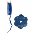Royal blue sequin spool