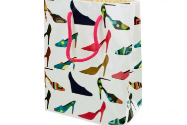 Gift Bag with Shoe Print