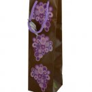 Wine Gift Bag with Grape Design