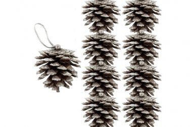 Pine Cone Christmas Tree Ornaments