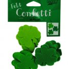 36 count shamrocks felt confetti