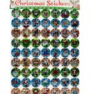 Holographic Christmas Stickers Set