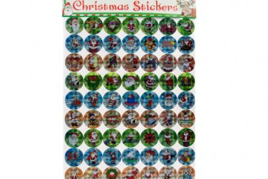 Holographic Christmas Stickers Set