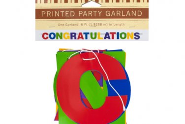6 ft congratulations banner