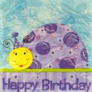 18ct ladybug bday napkin