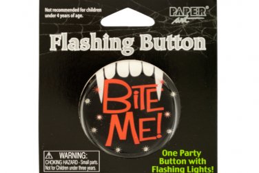 Halloween Flashing Bite Me Button