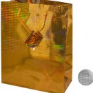 Small Gold & Silver Holographic Gift Bag