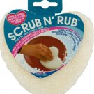 Heart Shaped Non-Scratch Scrub Sponge