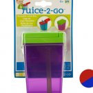 Juice-2-Go Reusable Juice Box with Straw