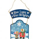 Star Light, Star Bright Wooden Christmas Plaque