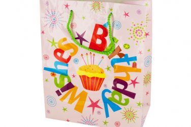 Medium Birthday Wishes Gift Bag