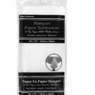 Waterproof White Banquet Paper Tablecover