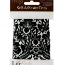 conso 2 yard damask self adhesive trim
