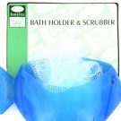 Fish-shaped holder with scrubber included