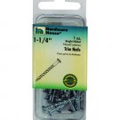 Trim nails, bright nickel, 1 ounce