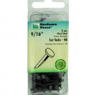 Blued steel #8 cut tacks, 2 ounces