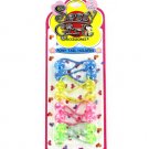 Pony tail holders with ball ends