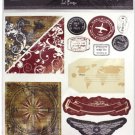 Scrapbooking accents, world traveler