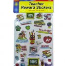 Teacher award sticker sheet