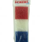 Multi-purpose scrubbing sponges, pack of 3
