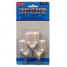 Wall hooks, pack of 3