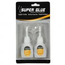 Super glue in bottle, pack of 2