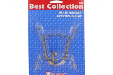 Gold plate hanger