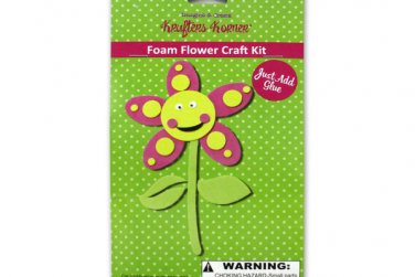 Foam flower craft kit