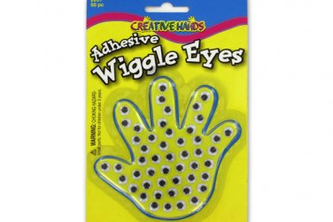 Adhesive wiggle eyes
