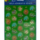 Safari sticker seals