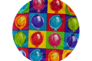 8pk 8.75" balloon plates