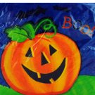 18ct pumpkin smile napkin
