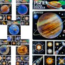 Planetary Laser Stickers