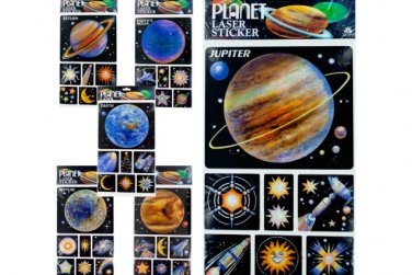 Planetary Laser Stickers